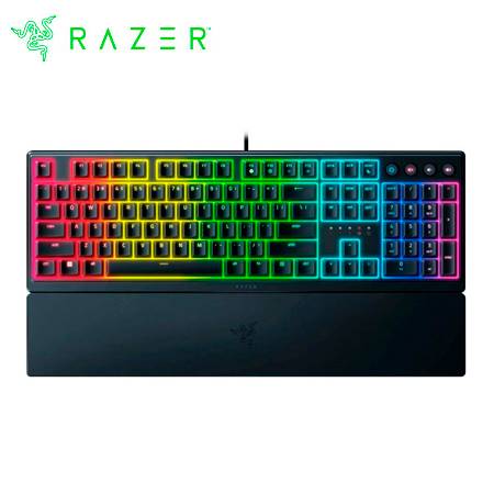 TECLADO RAZER ORNATA V3 MECHA-MEMBRANE LOW PROFILE 10 ZONAS SP CHROMA BLACK (RZ03-04461100-R311)