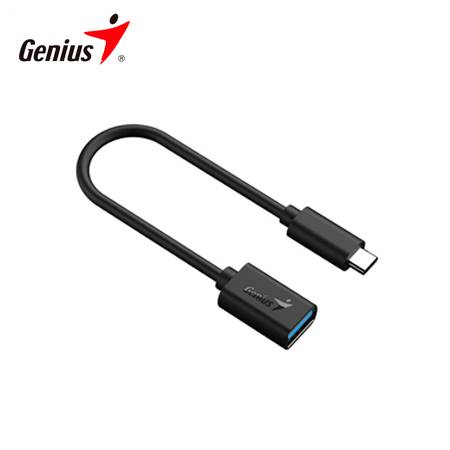 [0028603] Z ADAPTADOR GENIUS ACC-C2AC USB-C A USB-A 21CM BLACK (32590003400)