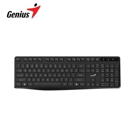 TECLADO GENIUS WIRELESS KB-7200 AI COPILOT MULTIMEDIA USB SP BLACK (31320002401)