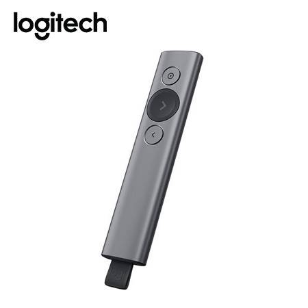 PUNTERO LOGITECH SPOTLIGHT BLUETOOTH/WIRELESS/90DIASBATERIA/30M GREY (910-005216)