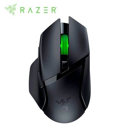 [0028544] MOUSE RAZER BASILISK V3 X 18K DPI MULTI-DISPOSITIVO 535H WIRELESS / BT SWITCH MECHANICAL CHROMA BLACK (RZ01-04870100-R3U1)