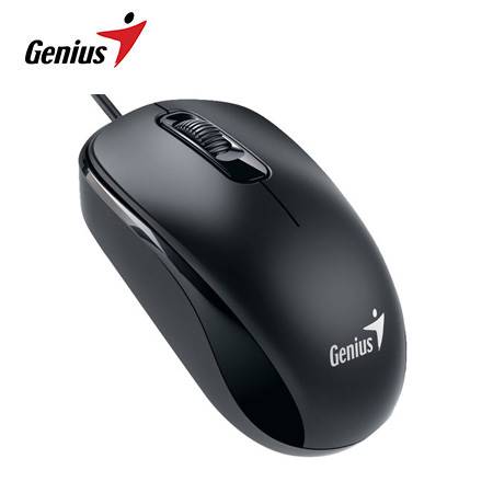 [0022654] MOUSE GENIUS DX-110 USB OPTICO 1000 DPI BLACK (PN 31010116100)