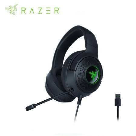 AUDIFONO C/MICROF. RAZER KRAKEN V3 X USB 7.1 CHROMA BLACK (RZ04-03750300-R3U1)