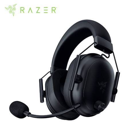 AUDIFONO C/MICROF. RAZER BLACKSHARK V2 HYPERSPEED 70H WIRELESS / BT / USB-A THX BLACK (RZ04-04960100-R3U1)