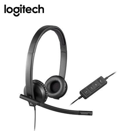 [0025706] AUDIFONO C/MICROF. LOGITECH B2B H570E USB STEREO BLACK (981-000574)