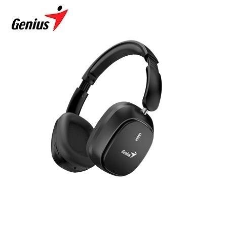 [0030712] AUDIFONO C/MICROF. GENIUS HS-820BT BT/3.5MM 40MM 22H PLEGABLE BLACK (31710038400)