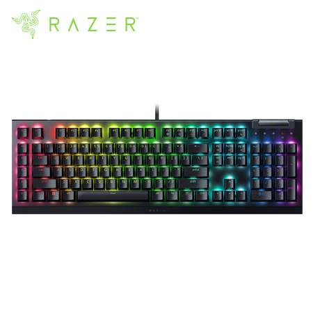 [0028895] TECLADO RAZER BLACKWIDOW V4 X MECHANICAL SWITCH GREEN US CHROMA BLACK (RZ03-04700200-R3U1)