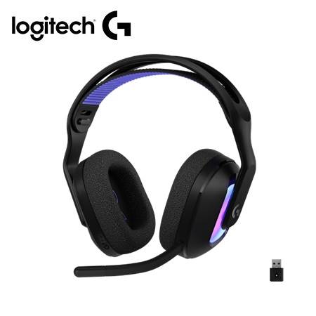 AUDIFONO C/MICROF. LOGITECH G522 90H LIGHTSPEED/BT/CABLE USB-C LIGHTSYNC RGB BLACK (981-001543)