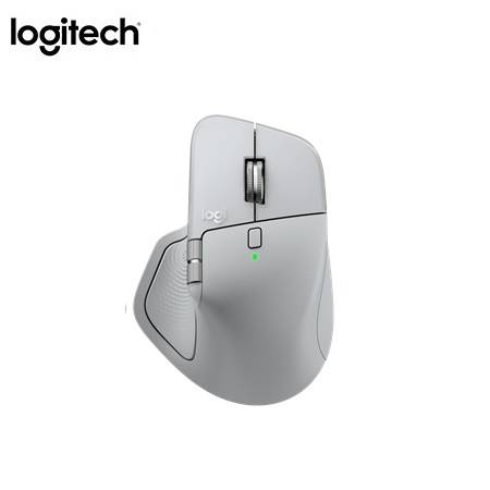 MOUSE LOGITECH MX MASTER 4 WIRELESS CON USB-C / BLUETOOTH / 8K DPI PALE GREY (910-007566)