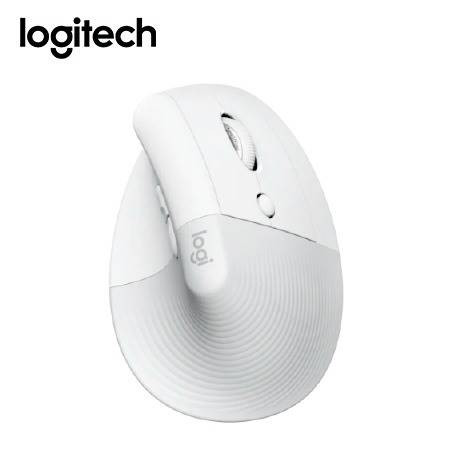 MOUSE LOGITECH LIFT VERTICAL ERGONOMIC WIRELESS/BT WHITE (910-006469)