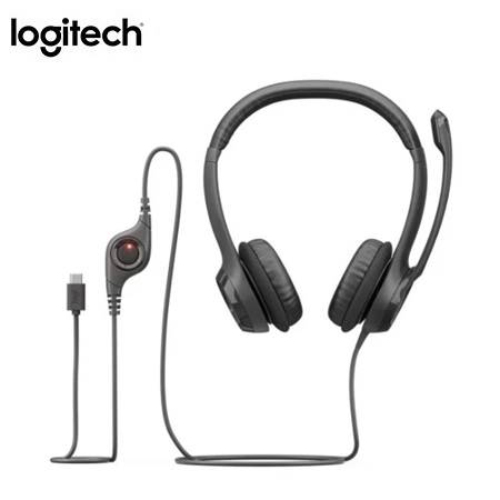 [0030648] AUDIFONO C/MICROF. LOGITECH H390 USB-C NOISE CANCELLING MIDNIGHT BLACK (981-001575)