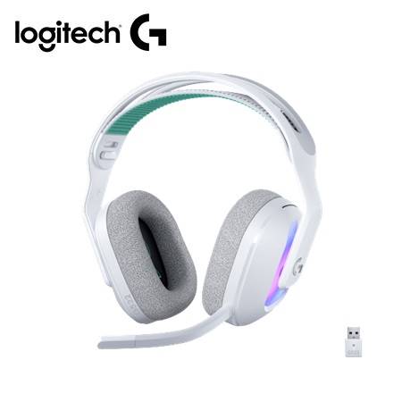 AUDIFONO C/MICROF. LOGITECH G522 90H LIGHTSPEED/BT/CABLE USB-C LIGHTSYNC RGB WHITE (981-001549)