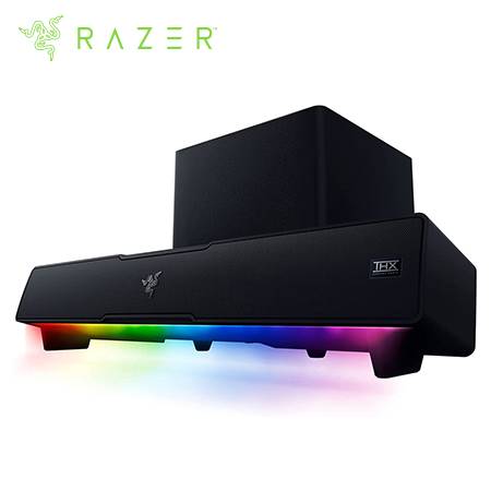[0028001] PARLANTE RAZER LEVIATHAN V2 SOUND BAR + BAJO 65W BT/USB THX CHROMA 220V BLACK (RZ05-03920100-R3U1)