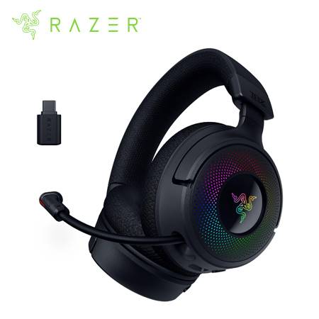 [0029766] AUDIFONO C/MICROF. RAZER KRAKEN V4 70H WIRELESS / BT / USB-A THX 9 ZONAS CHROMA BLACK (RZ04-05170100-R3U1)
