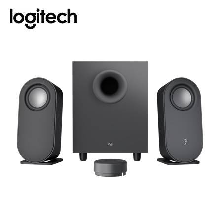 PARLANTE LOGITECH Z407 2.1 / 80W / BLUETOOTH / BLACK (980-001348)