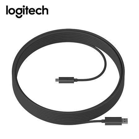 [0027334] CABLE LOGITECH B2B 10M BLACK STRONG USB SUPERSPEED (939-001799)
