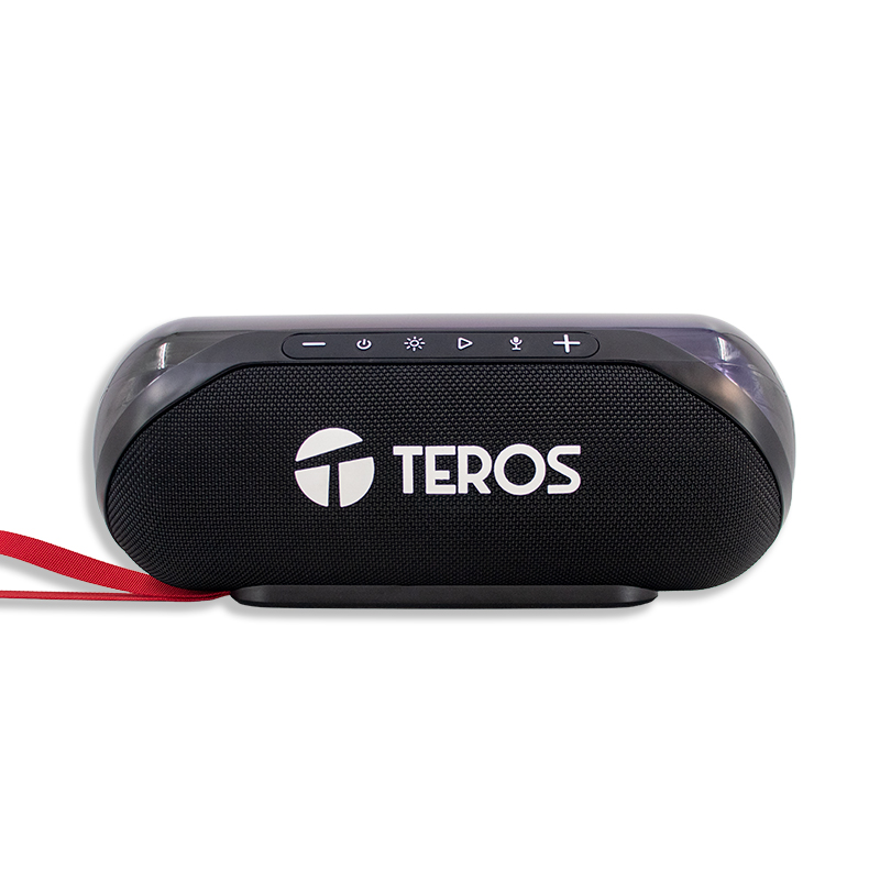 [461884] Parlante Inalámbrico Teros TE6047N, 20W, BT: 5.3, Iluminación RGB, Color Negro