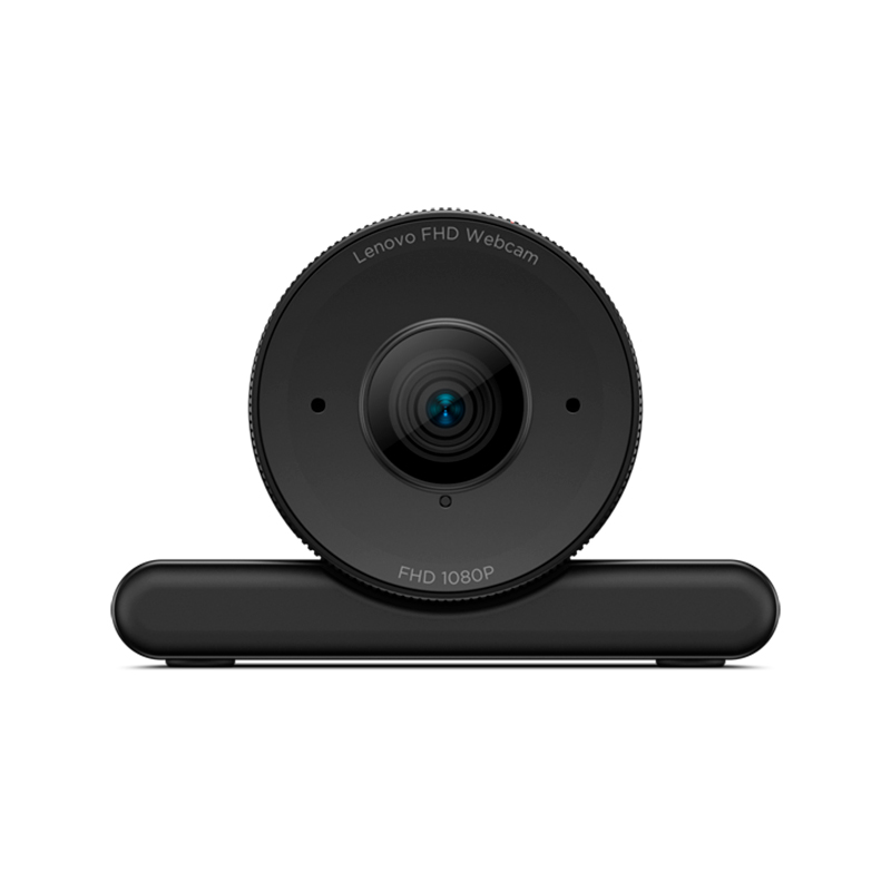 [493061] Camara Web Lenovo FHD (1920x1080@30 fps), Interfaz: USB 2.0 Tipo-A, Color negro