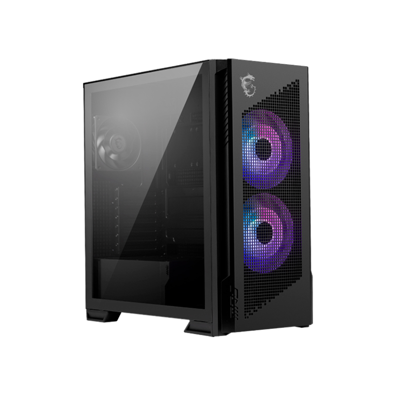 [490570] Case MSI MPG VELOX 300R AIRFLOW PZ / BLACK, Mid-Tower, Mini-ITX, Micro-ATX, ATX, *EATX