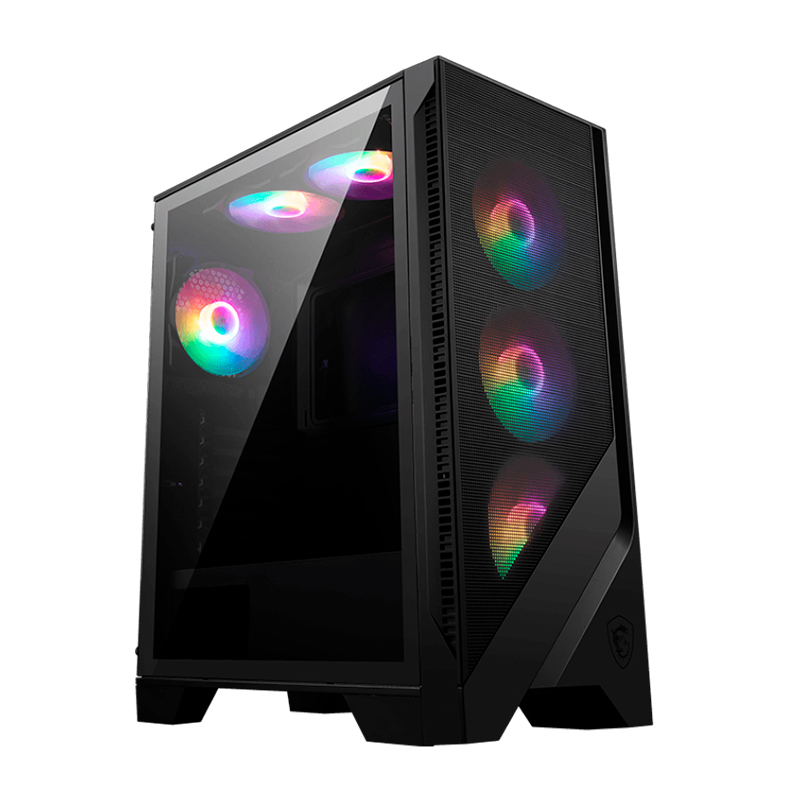 [439435] Case con Fuente de 650W MSI MAG FORGE 120A AIRFLOW, Mid Tower