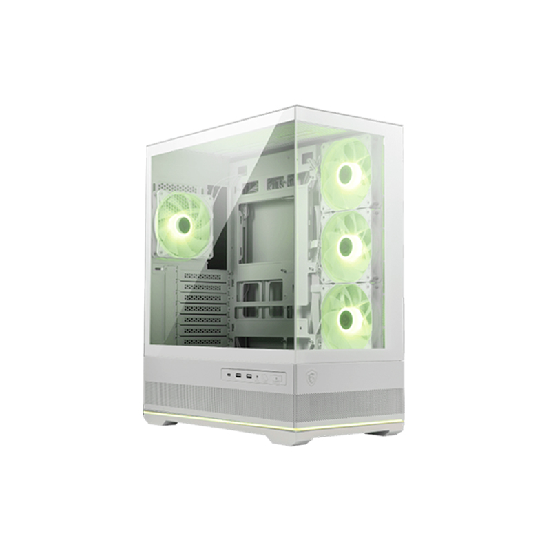 [480379] Case MSI MAG PANO 110R PZ WHITE, mini-ITX, Micro-ATX, ATX, Mid Tower