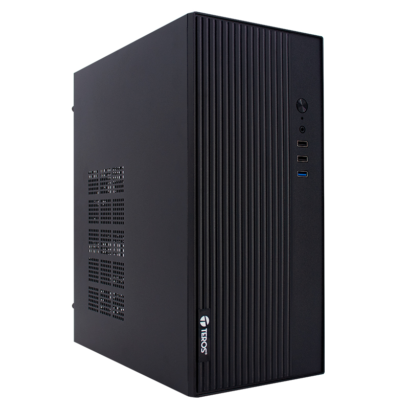 [449986] Case TEROS TE-1035S, Mini Tower ATX, 250 W, USB 3.0 / 2.0, audio HD, negro