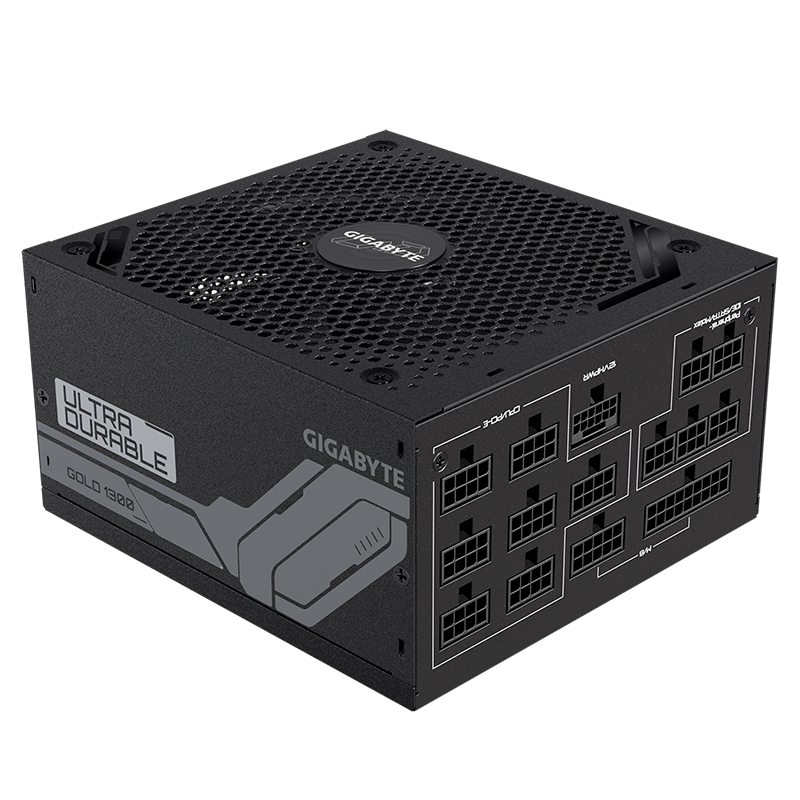 Fuente de alimentación GIGABYTE GP-UD1300GM P, 1300W, 80 PLUS Gold Certified, Formato ATX.