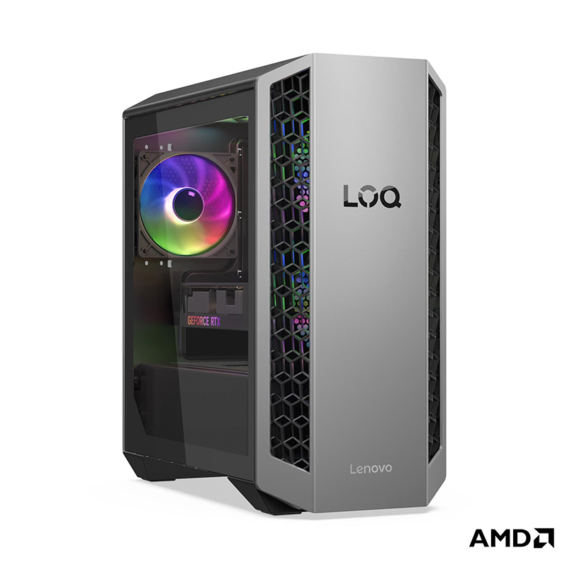 Workstation Lenovo LOQ TOWER 26ADR10, RYZEN 7 8745HX 3.6/5.1GHZ,16GB DDR5