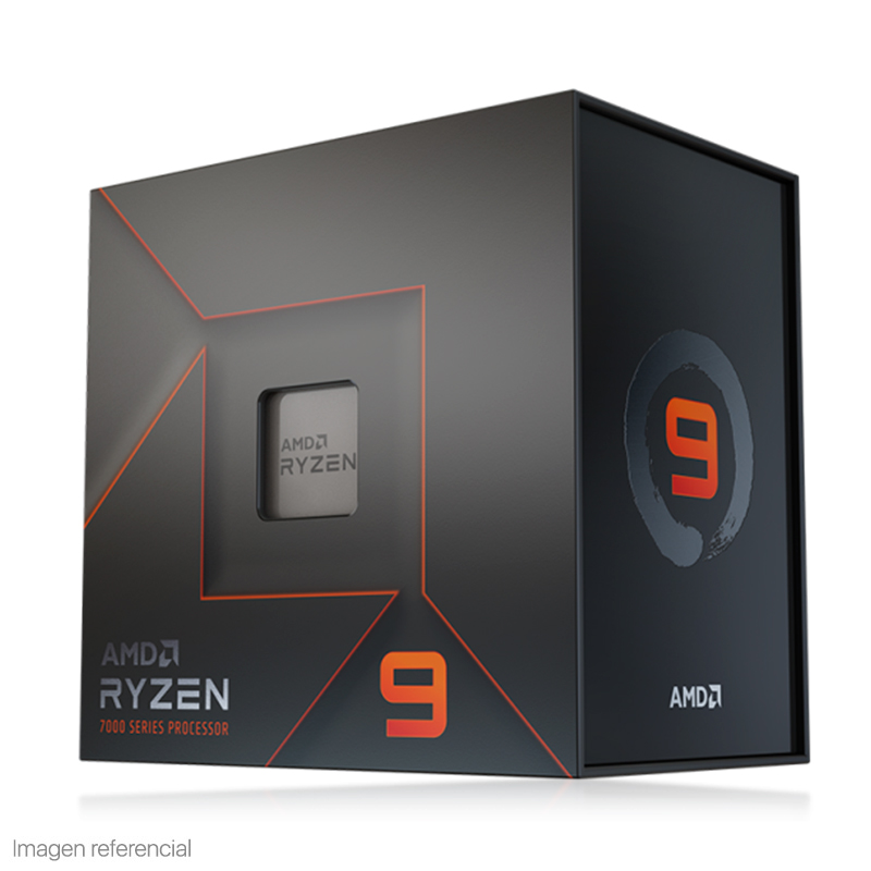 [401074] Procesador AMD Ryzen 9 7900X 4.7/5.6GHz, 64MB L3, 12-Core, AM5, 5nm, 170W.