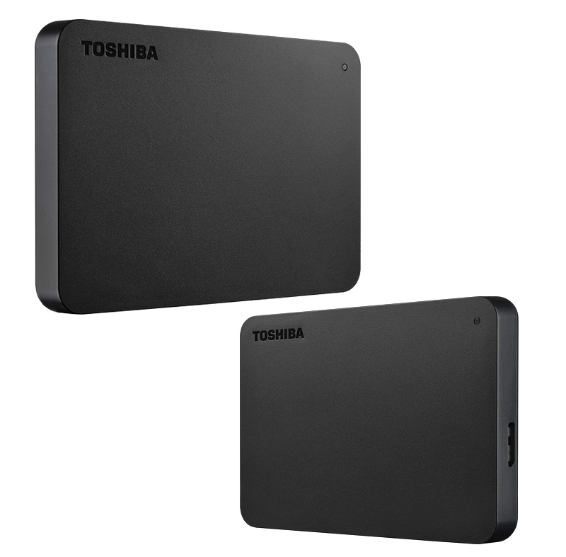 [254009] Disco duro externo Toshiba Canvio Basics, 1 TB, USB 3.0, 2.5", Negro.