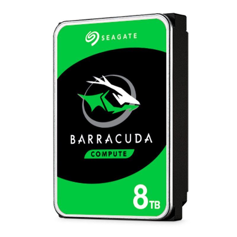 Disco duro Seagate Barracuda ST8000DM004, 8TB, SATA 6.0 Gb/s, 5400 RPM, 3.5".