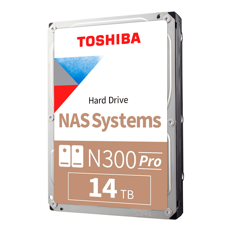 [436633] Disco duro Toshiba N300 Pro, 14TB NAS, SATA 6.0Gb/s, 7200rpm, 512MB Cache, 3.5".