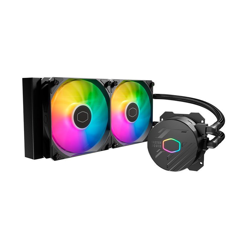 Refrigeracion líquida Cooler Master MasterLiquid 240L Core ARGB, Numero de ventiladores: 2