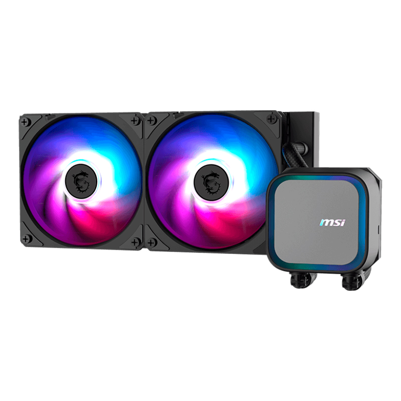 Refrigeracion líquida MSI MAG CORELIQUID A13 240 / BLACK / Cantidad de ventiladores: 2