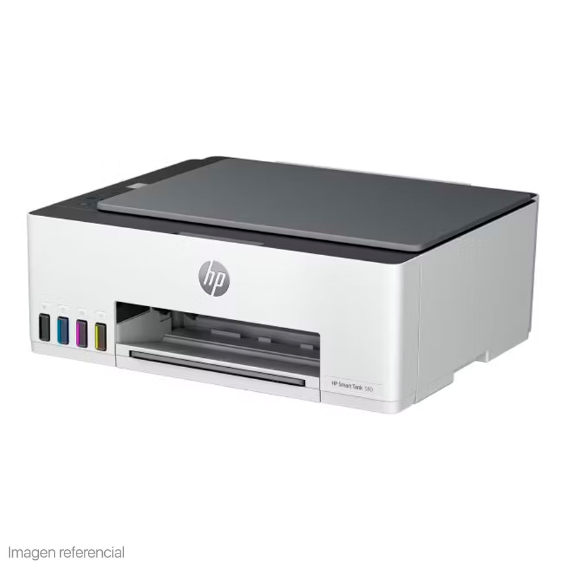 [411028] Impresora All-in-one de tinta HP Smart Tank 580, Imprime, Escanea, Copia/Wi-Fi/BT/USB 2.0