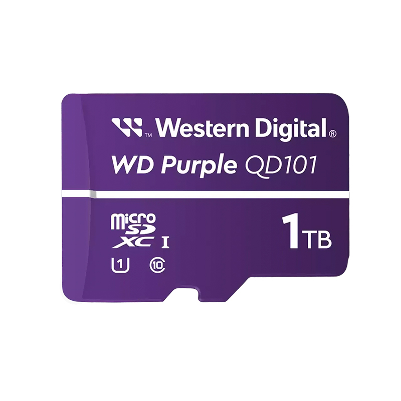 [484392] Memoria Flash microSD WD Purple SC QD101, 1TB, Tipo: microSDXC, SDA 6.0