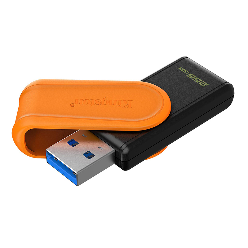 [479908] Memoria Flash USB Kingston DataTraveler Exodia S, 256GB, interfaz: USB 3.2 Gen 1, Naranja