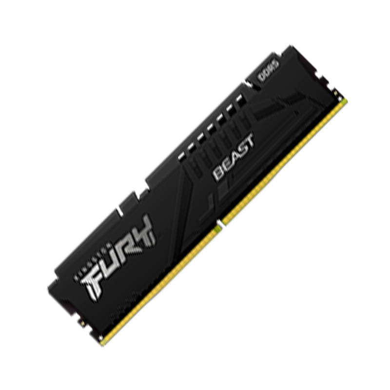 Memoria DIMM Kingston Fury Beast 16GB DDR5-6400MT/s, PC5-51200, CL32, 1.1V, 288-pin, 1Rx8