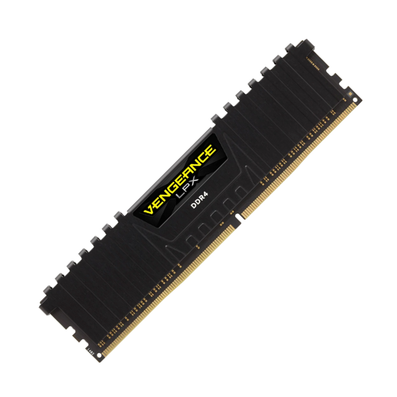 Memoria UDIMM Corsair Vengeance LPX 8GB (1x8GB) DDR4-3200 PC4-25600, CL16, 1.35V, Black