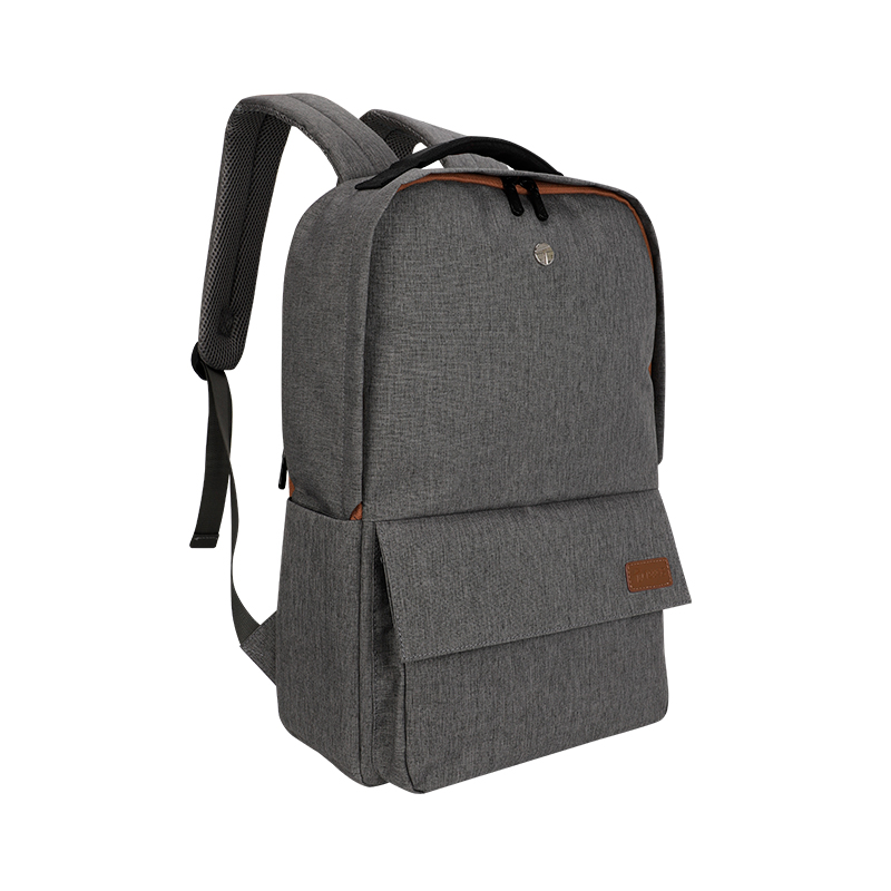 Backpack Teros City II TE-9028-2GR, para Notebooks de hasta 15.6" - Color Gris