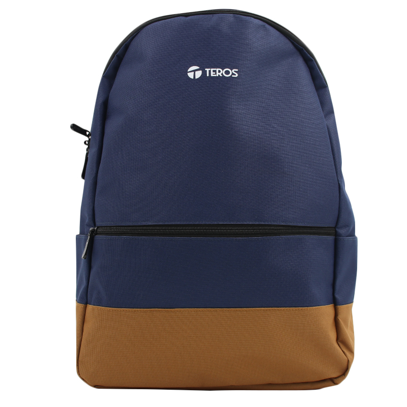 Backpack Teros Nova TE-ACS9019, para Notebooks de hasta 15.6", Color Azul/Marrón
