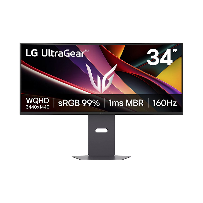 Monitor Gaming LG UltraGear G6, 34” Curvo/WQHD/VA/160Hz/1ms MBR/HDMI x2/DP/Headphone-out