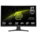 Monitor Curvo MSI MAG 275CQF E18, 27" WQHD Rapid VA, 180Hz, HDMI x2/DP x1/Headphone-out x1