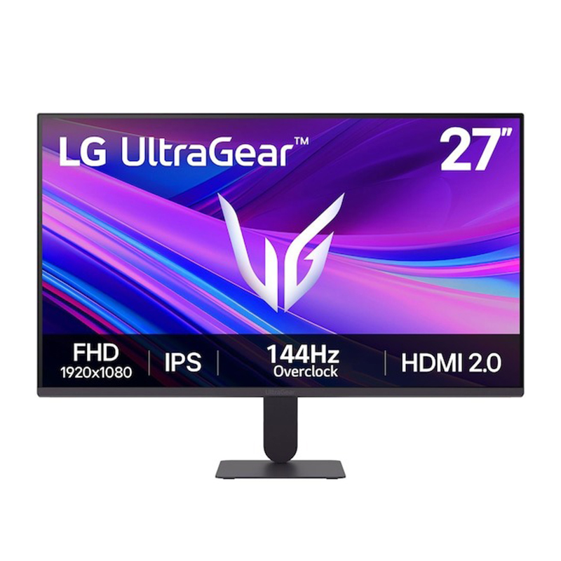 [497957] Monitor LG 27G411A-B, 27”/FHD/IPS/144Hz/HDMI/DP/USB/Headphones-out (3-polos, Solo Sonido)