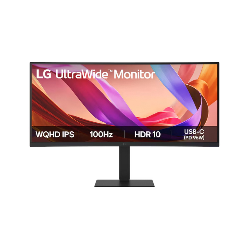 Monitor Curvo LG 34U650A-B.AWF, 34" UWQHD IPS, 100HZ, 5MS, HDMI, DP, USB-C, Parlantes