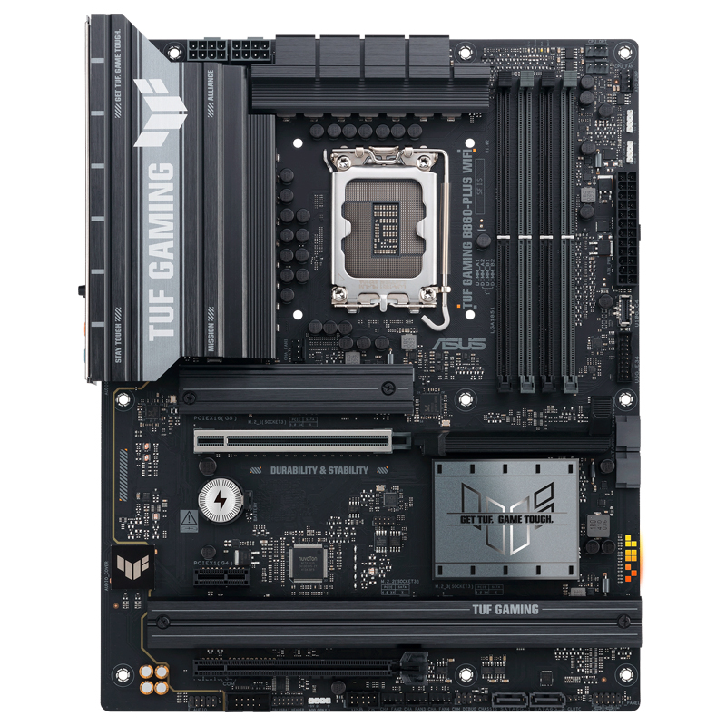 [465460] Motherboard ASUS TUF GAMING B860-PLUS WIFI, Chipset Intel B860, LGA 1851, HDMI, DP, ATX