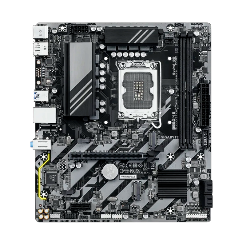 [508303] Motherboard GIGABYTE B860M E, Chipset Intel B860, LGA 1851, HDMI, DP, mATX