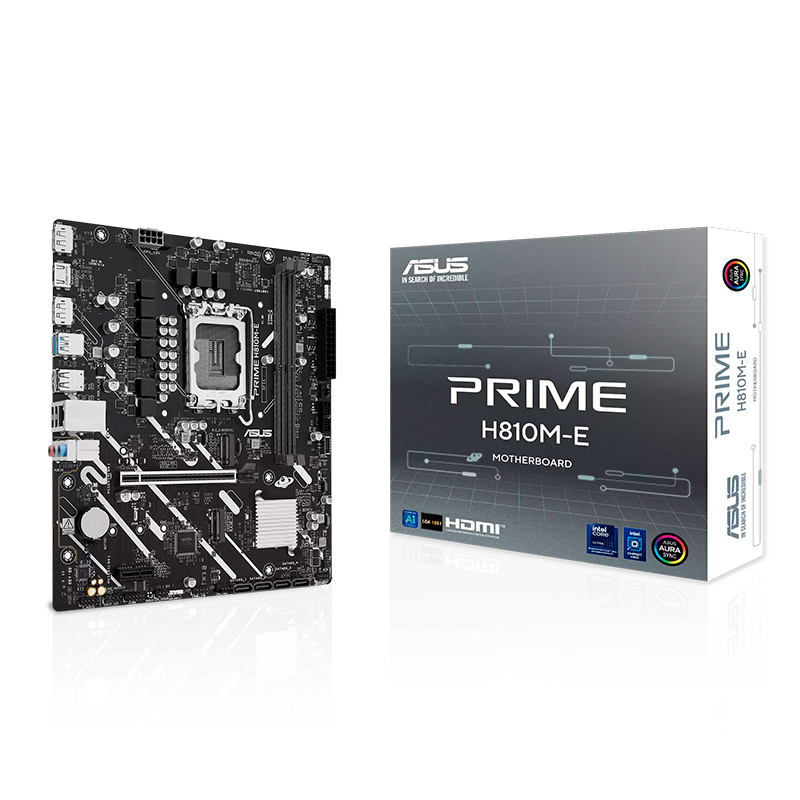 Motherboard ASUS PRIME H810M-E, Chipset Intel H810, LGA 1851, mATX