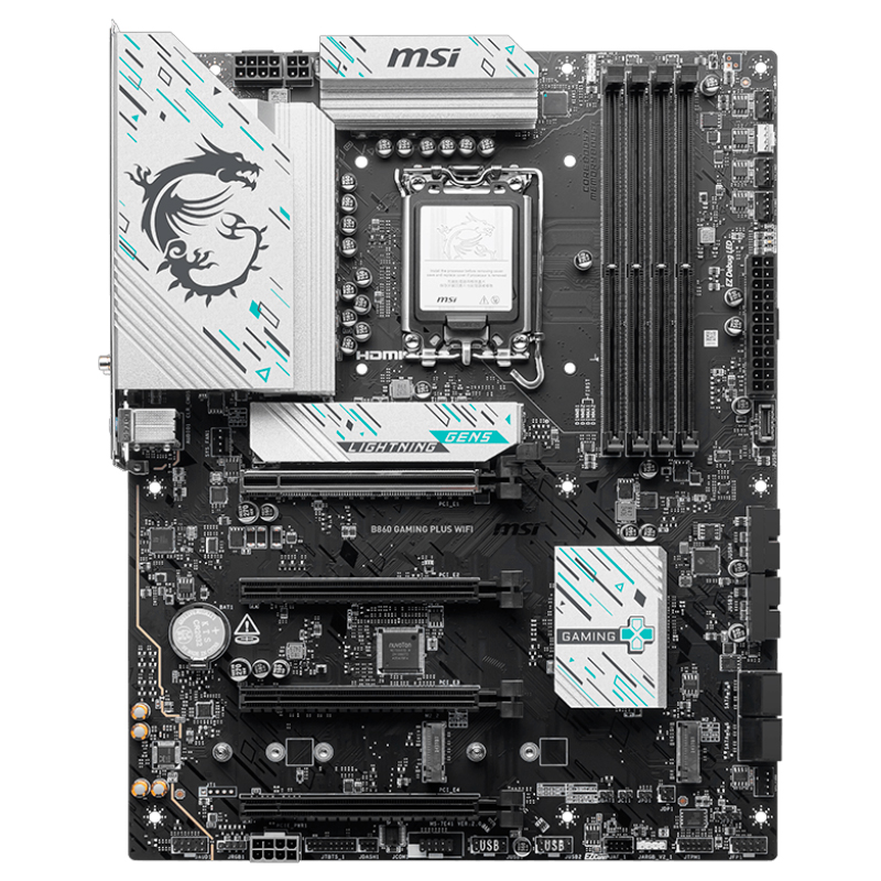 Motherboard MSI B860 GAMING PLUS WIFI, Chipset Intel B860, LGA 1851, HDMI, DP, ATX