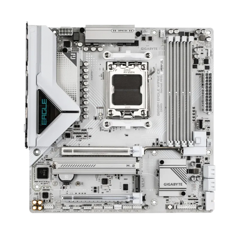 [501633] Motherboard GIGABYTE B850M EAGLE WIFI6E ICE, Chipset AMD B850, Socket AMD AM5, ATX